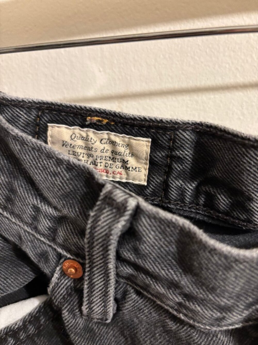 Levi's Black '94 Baggy Jeans Levi's Black - Picture 11 of 12